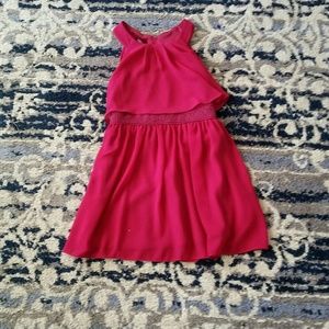 Girl's pink dress